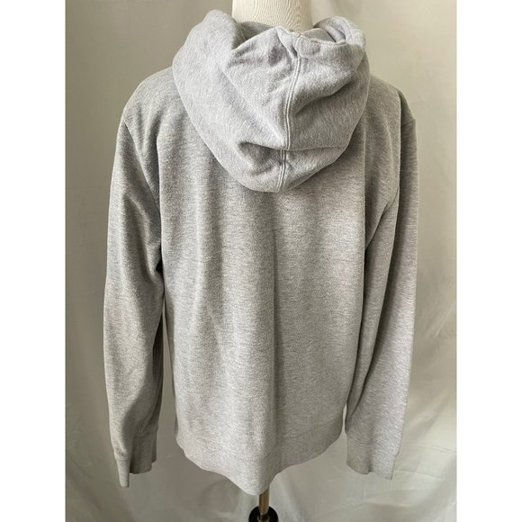 The North Face Gray/Pink/Orange/Blue Pouch Pocket Drawstring Hoodie Sweatshirt - Picture 9 of 12